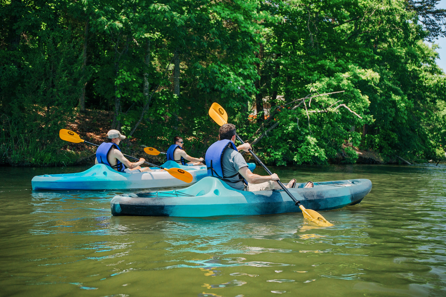 Crooked Creek Kayak Paddle - Yellow
