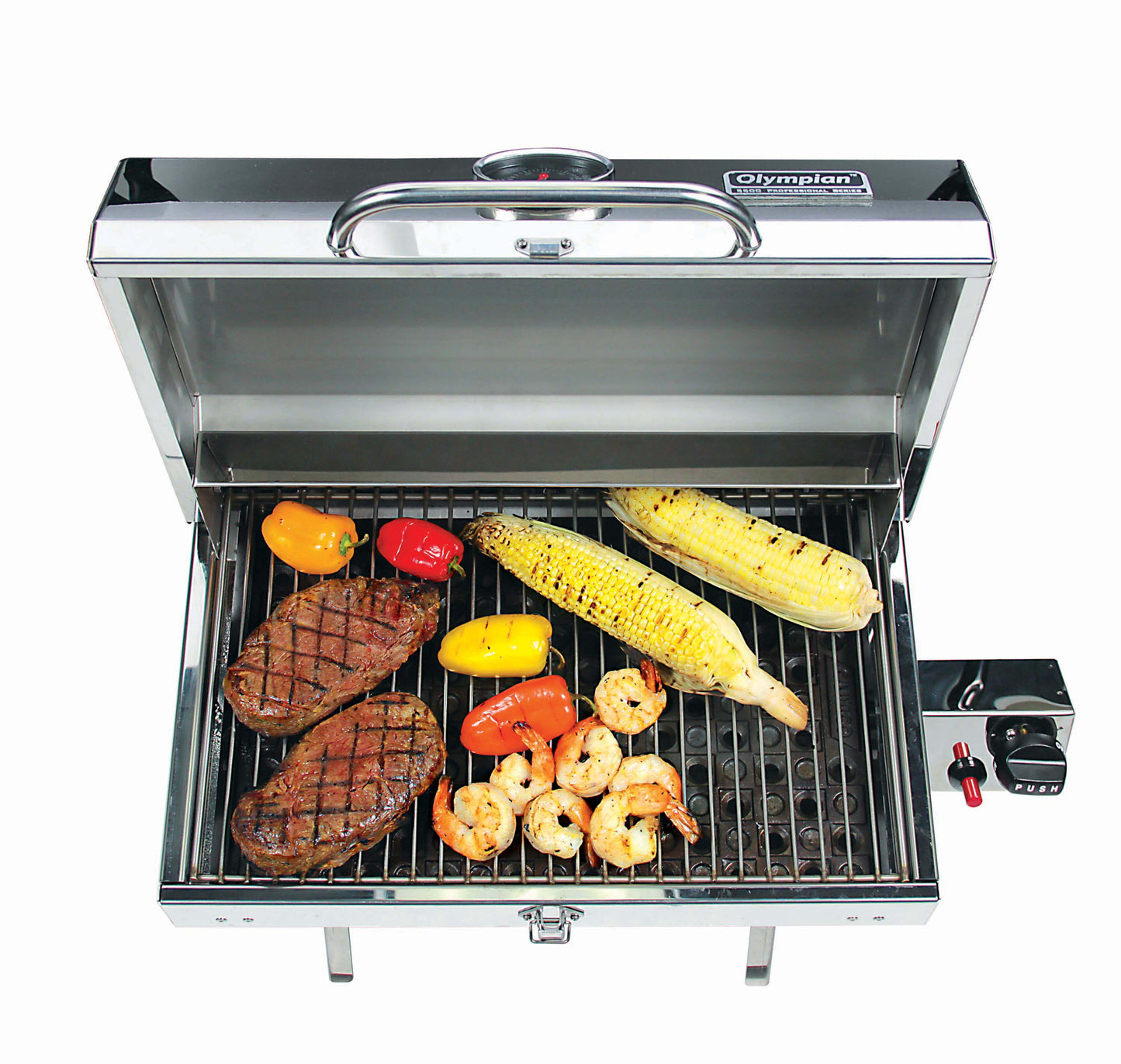 Olympian 5500 Stainless Steel Portable RV/Marine Grill - Clearance