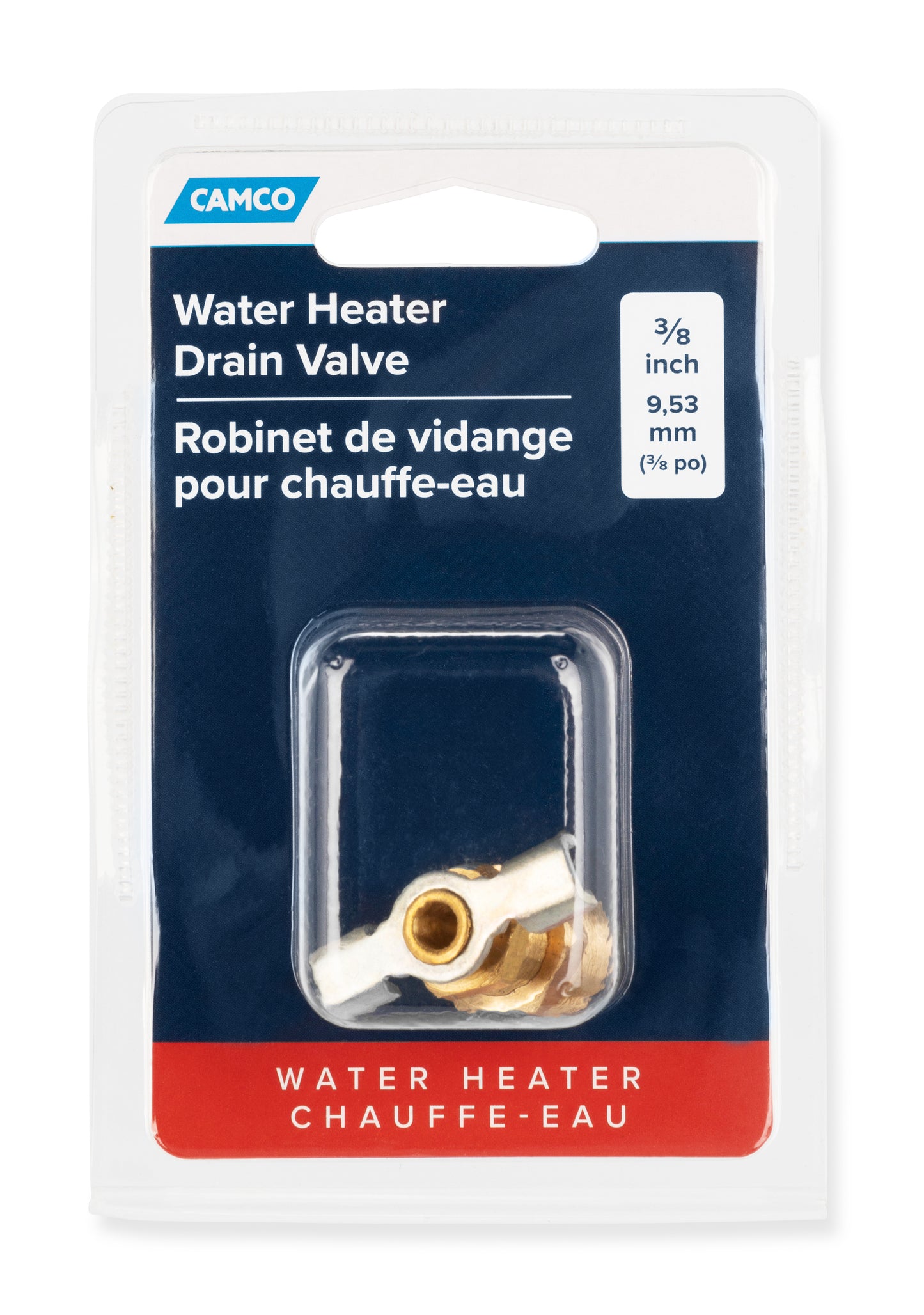 Water Heater Drain Valve - 3 / 8" Bilingual