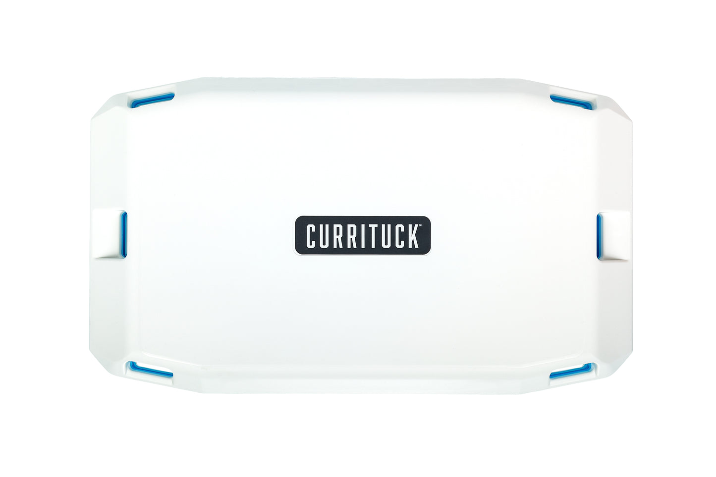Currituck 30 Quart Premium Cooler - White & Cyan