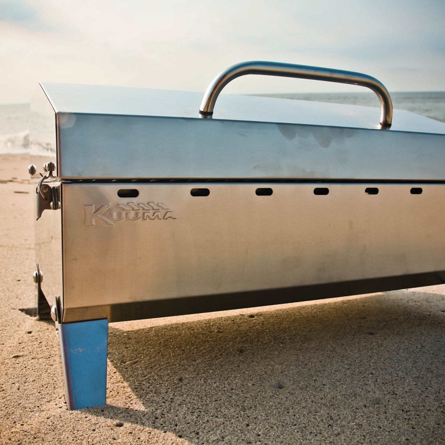 Kuuma Stow N' Go 160 Marine Stainless Steel Gas Grill for Boats