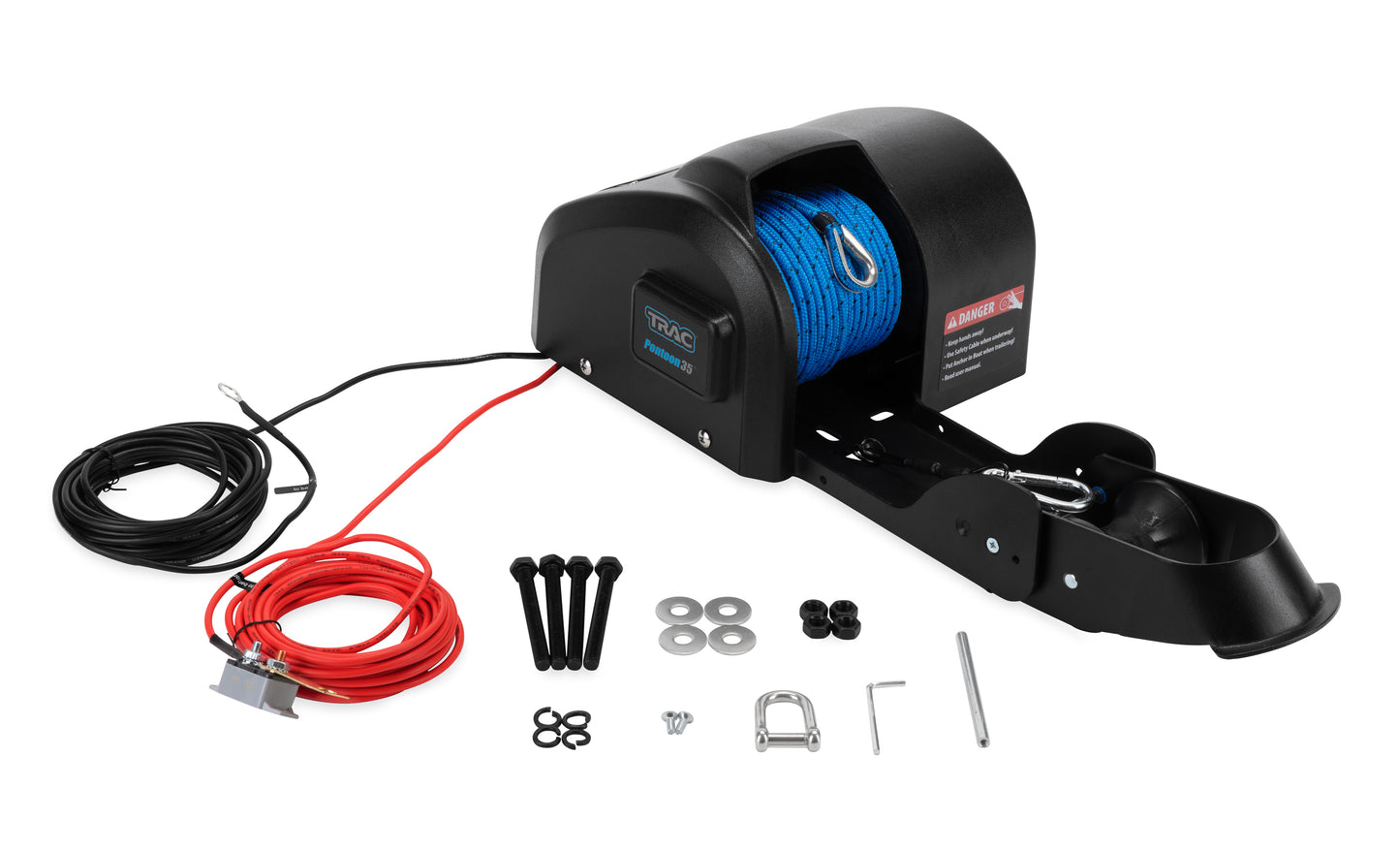 TRAC Outdoors Pontoon Electric Anchor Winch 35-G3