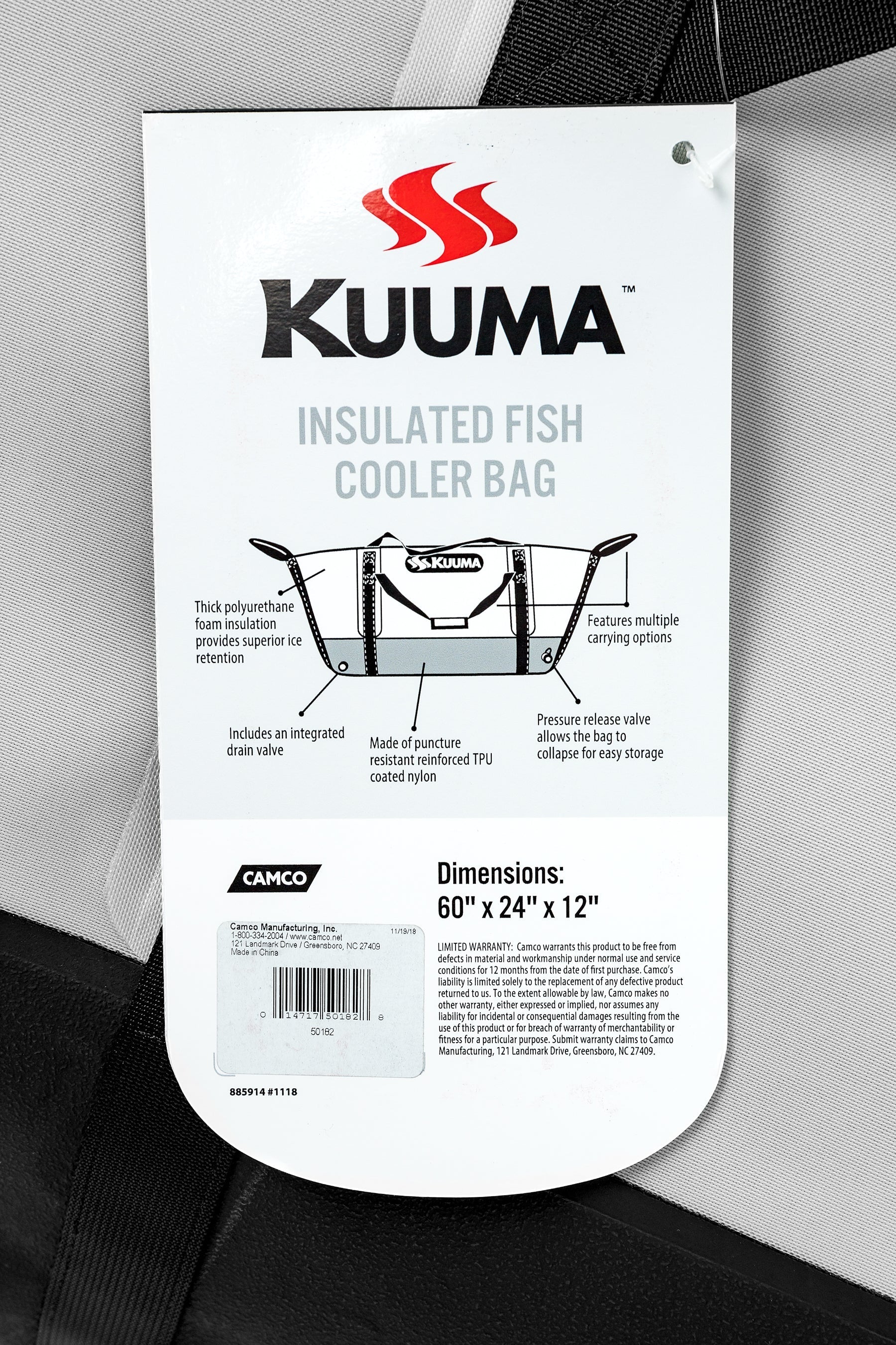 Kuuma Fish Bag Cooler 150 Quart Camco Marine