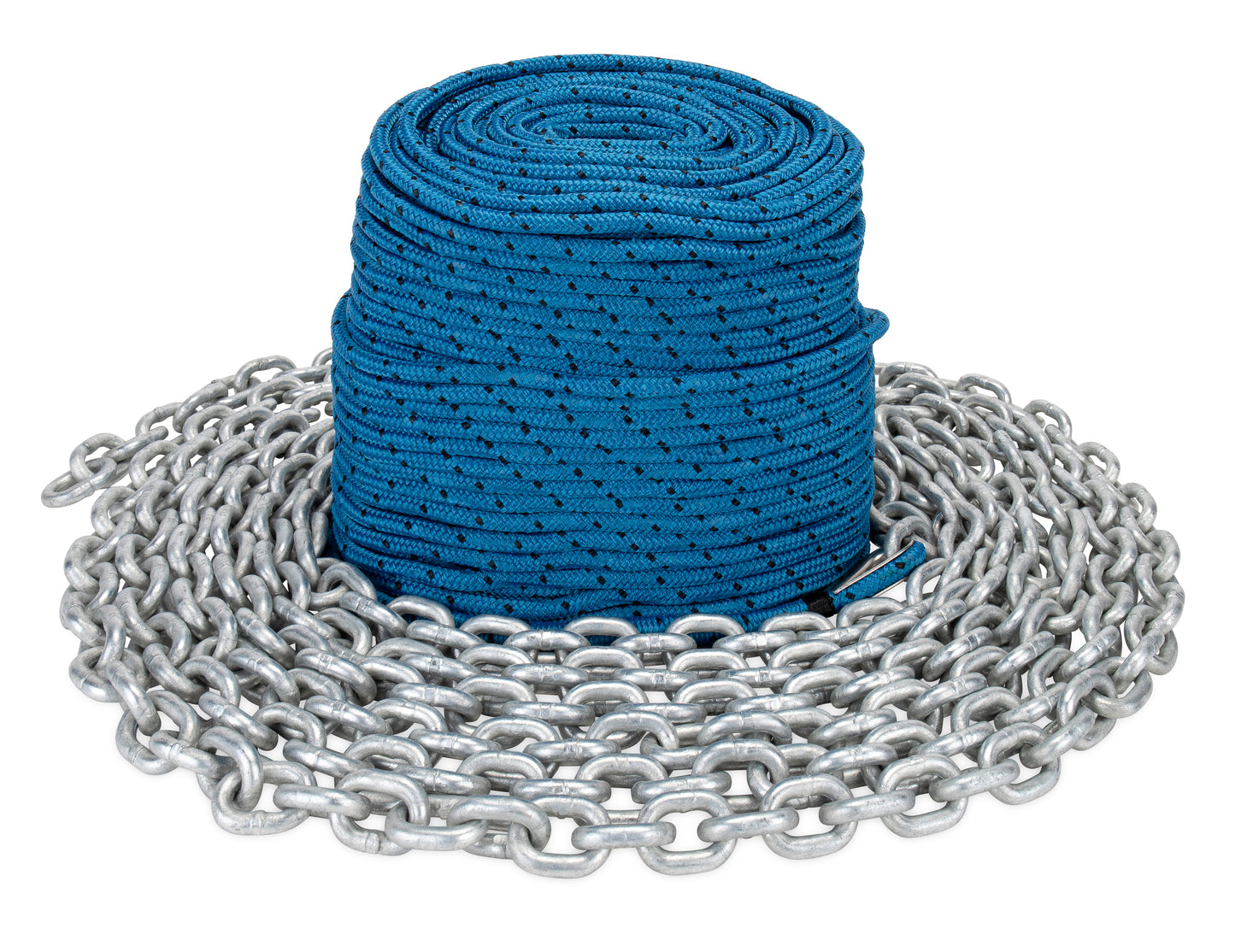 TRAC Outdoors Anchor Rode 8mm x 300' Rope / 20' Chain