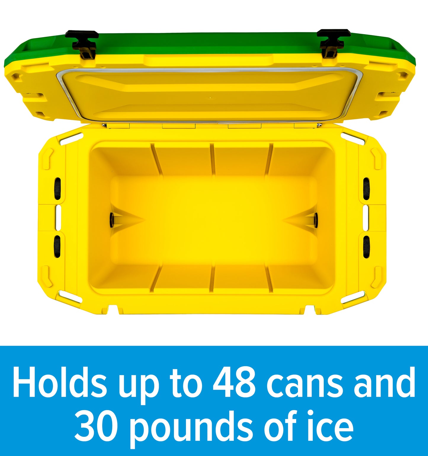 Currituck 30 and 50 Quart Premium Coolers - Green & Yellow