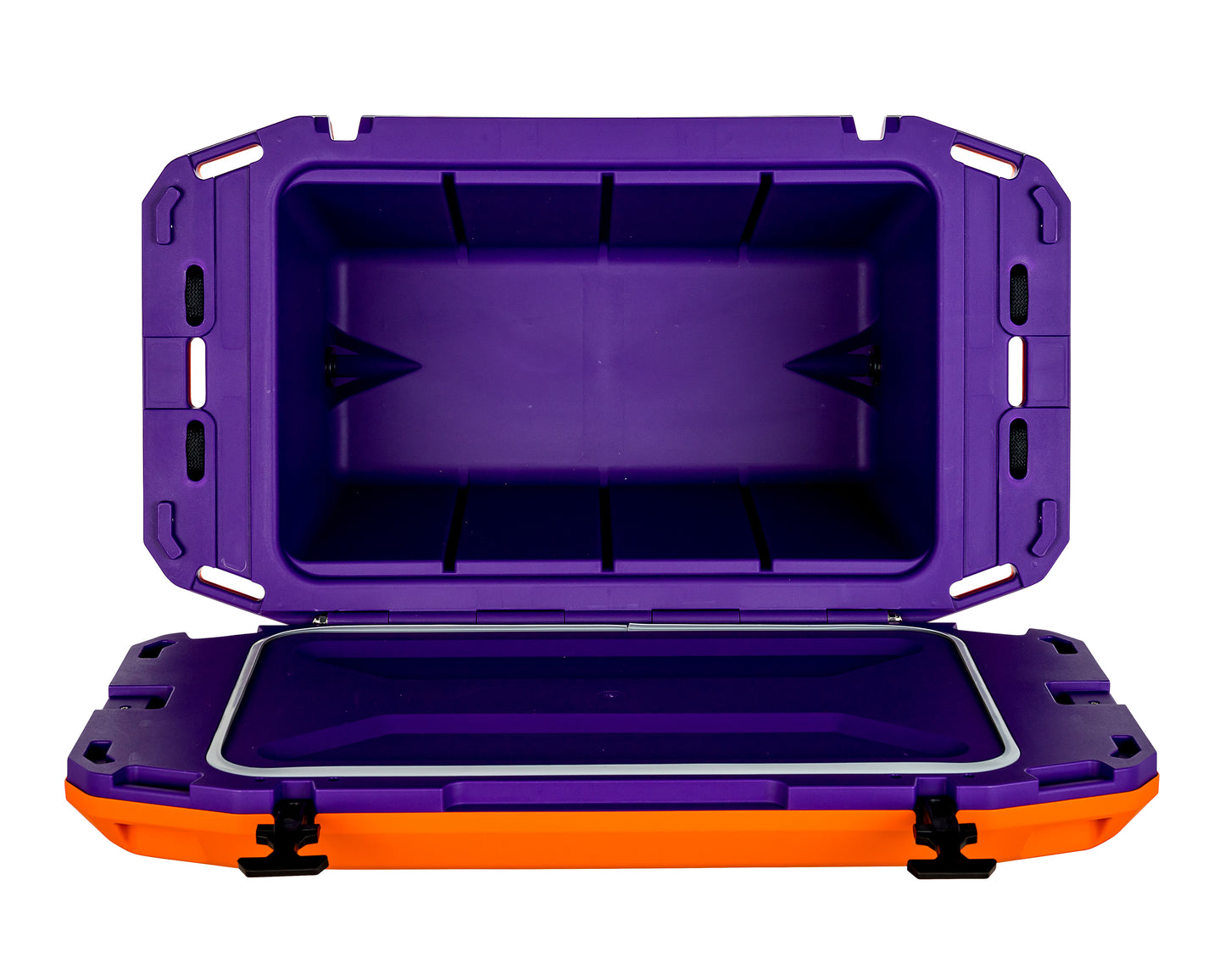 Currituck 50 Quart Premium Cooler - Orange & Purple