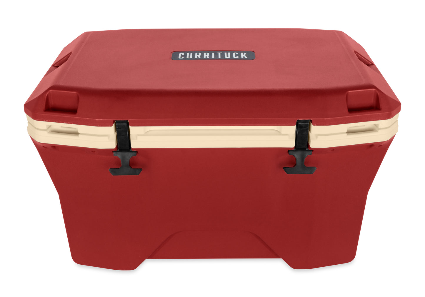 Currituck 30 and 50 Quart Premium Coolers - Crimson & Cream