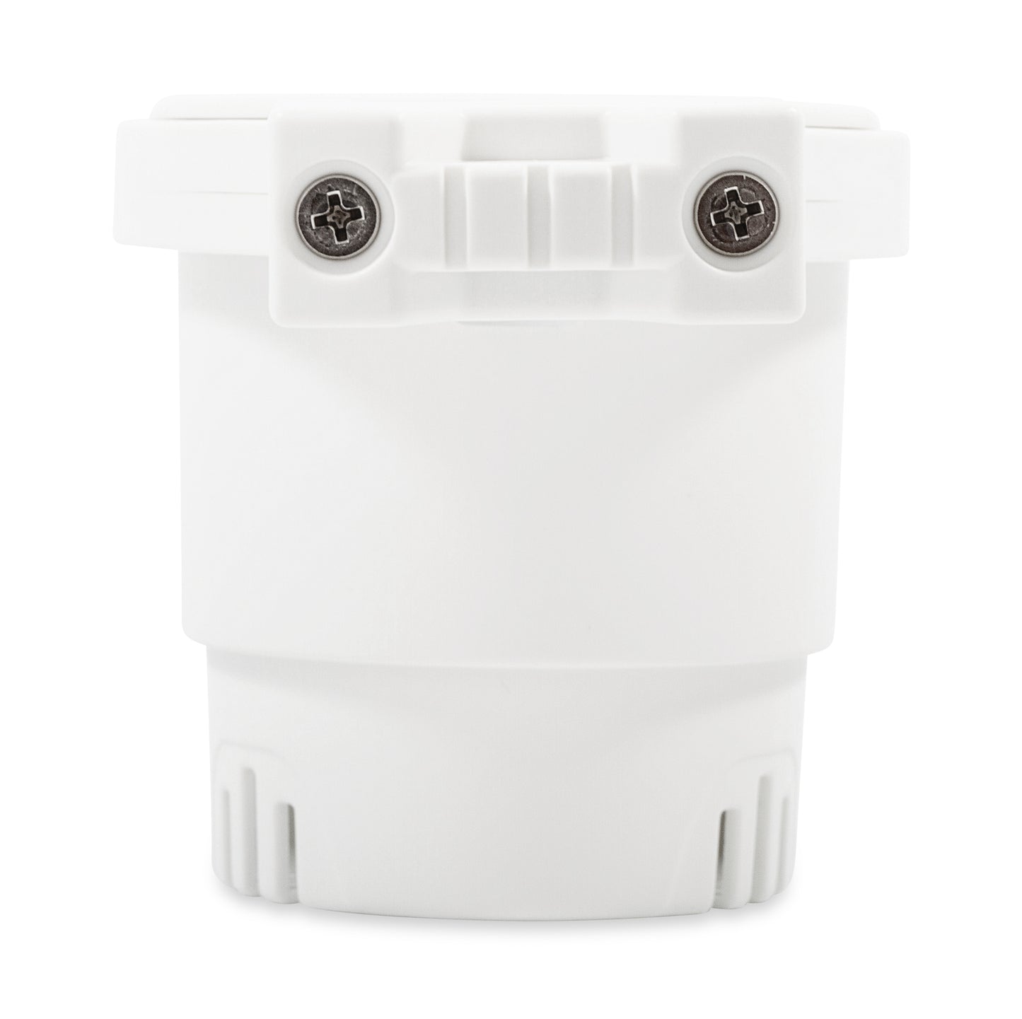 Camco Small Rail Mounted Cup Holder - White