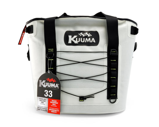 Kuuma Soft Sided 33qt Cooler - Gray