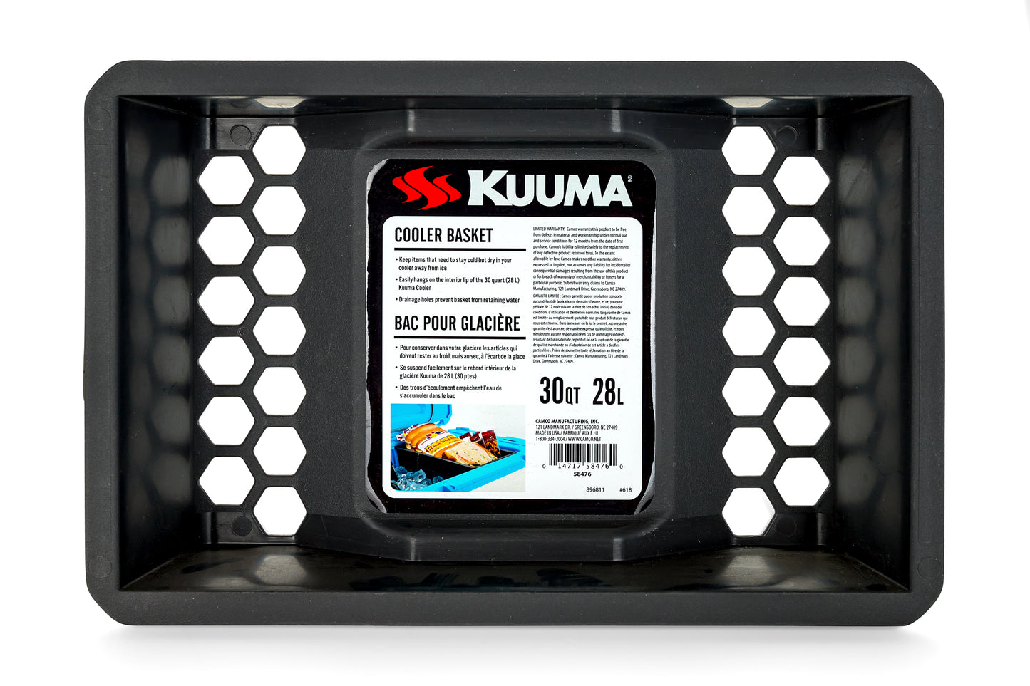 Kuuma Premium Cooler Basket - 30 Quart