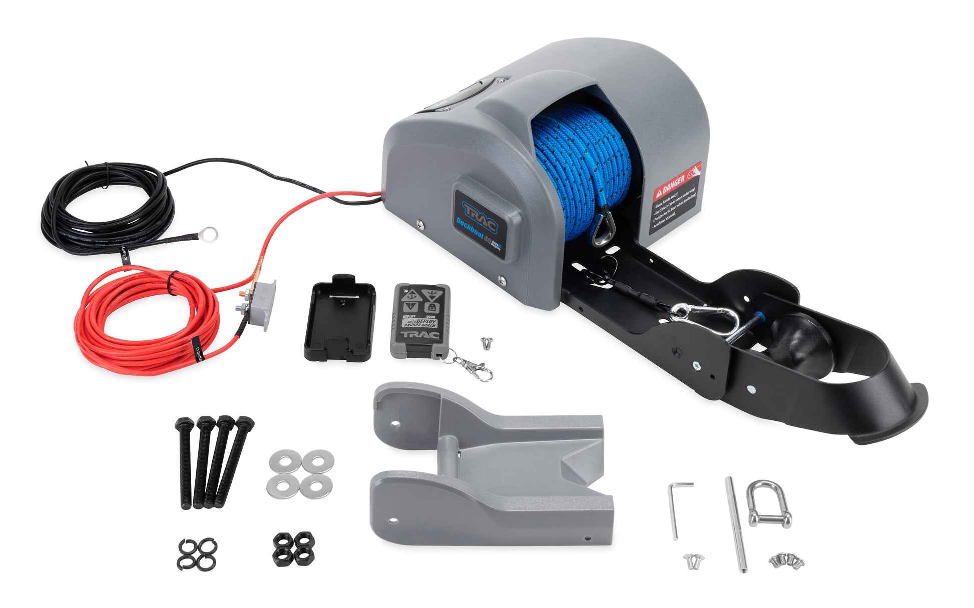 Trac Outdoors Deckboat 40-G3 Electric Anchor Winch